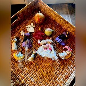 - Vintage Angel Christmas ornament bundle